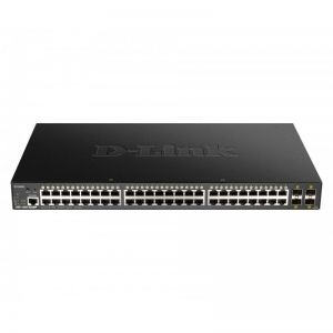 Commutateur D-Link DGS-1250-52XMP/E 48xG PoE+4x10G SFP+