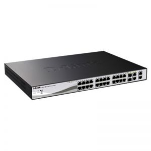 Switch D-Link DGS-1210-28P/E 24xGb PoE 4xSFP Combo