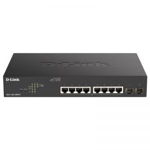 Commutateur D-Link DGS-1100-10MPV2/E 8xGb PoE+ 2xSFP