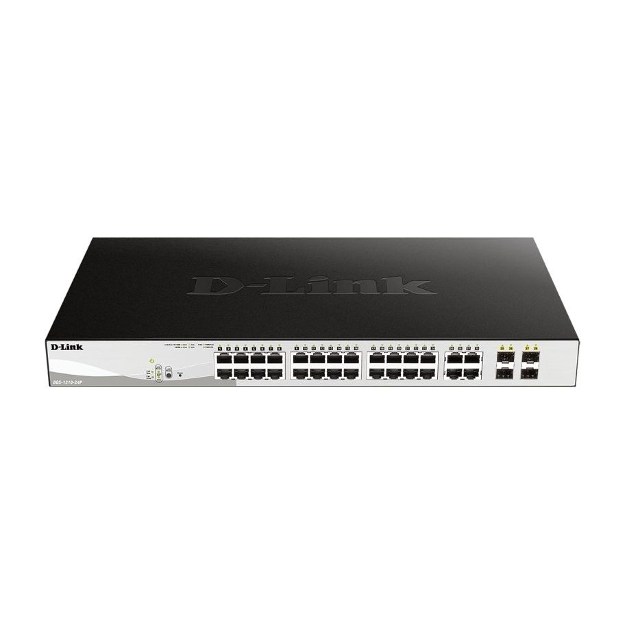 Commutateur D-Link DGS-1210-24P/E 24xGB 12xPoE 4xSFP