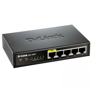 Commutateur D-Link DES-1005P 5x10/100Mbps 1xPoE