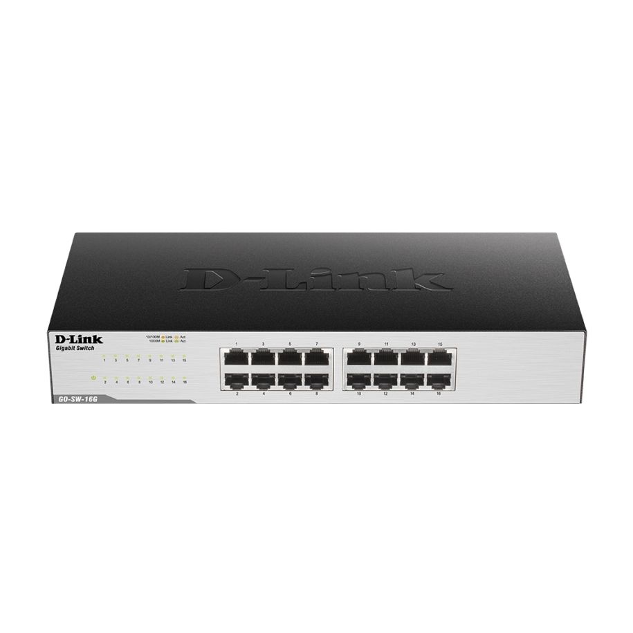 D-Link GO-SW-16G Switch 16xGB Metal