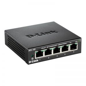 Switch D-Link DES-105 5x10/100Mbps Metal