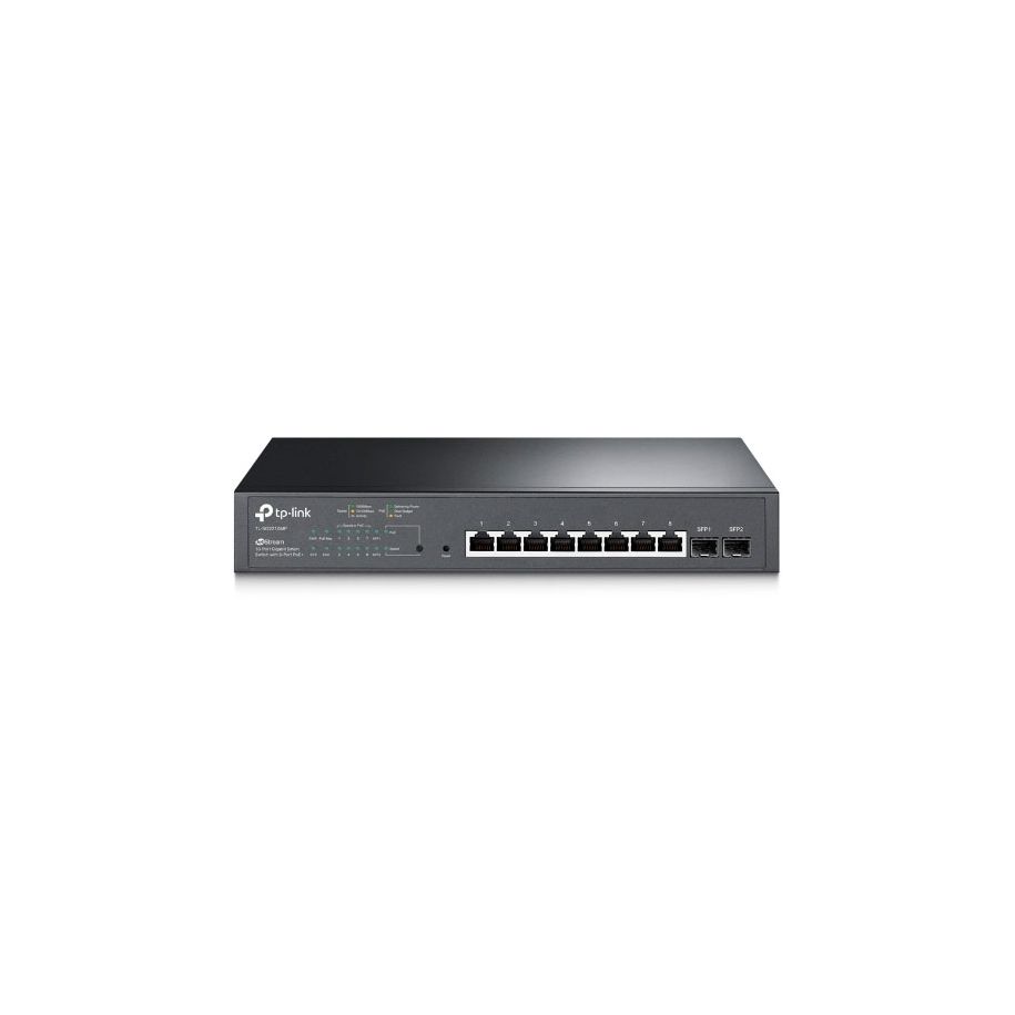 Switch TP-LINK SG2210MP 10xGB 8xPoE+ Rackável