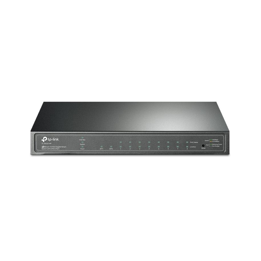 Switch TP-LINK SG2210P 8xGB PoE+ 2xSFP