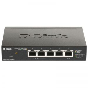 D-Link DGS-1100-05PDV2 Commutateur 5xGb PoE 1xPD (18W)