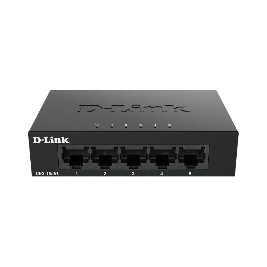 D-Link DGS-105GL Switch 5xGB Metal Plug&Play