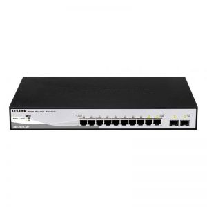 Switch D-Link DGS-1210-10P/E 8xGB PoE 2xSFP