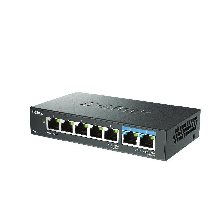 Commutateur non géré D-Link DMS-107 7xMGb