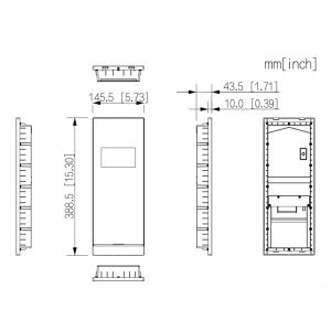 Dahua VTO6531H-S2 Estação externa de intercomunicador de…