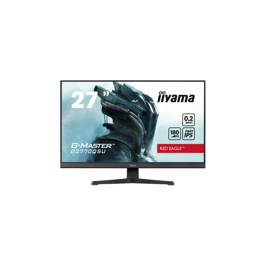 IIYAMA G2770QSU-B6 G-MASTER G2770QSU-B6 Libérez tout votre potentiel de jeu avec le G2770QSU Red…