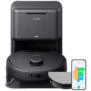 Eufy EUFY-CLEAN-ROBOVAC-L60-HYBRID-SES - Robot aspirador y trapeador Eufy by Anker, Potencia…