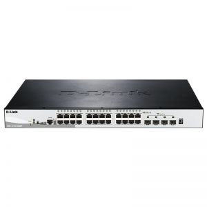 D-Link DGS-1510-28XMP/E Switch L2 24 x Go PoE 4 x 10 Go