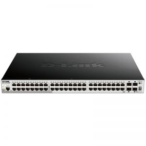 Commutateur D-Link DGS-1510-52XMP/E 52xGb PoE+ 4x10GB