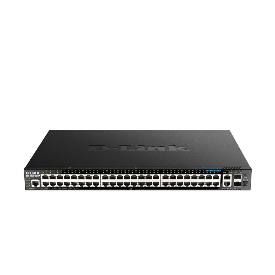 D-Link DGS-1520-52MP/E Commutateur 44xGbE PoE 2x10 SFP+