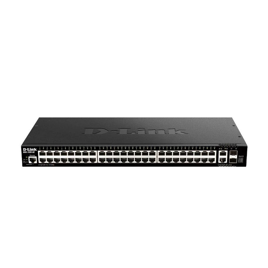 Commutateur D-Link DGS-1520-52/E 48xGbE 2x10GbE 2xSFP+