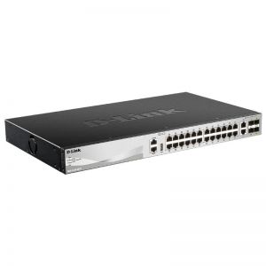 D-Link DGS-3130-30S/E Commutateur L3 24xSFP 4xSFP+ 2x