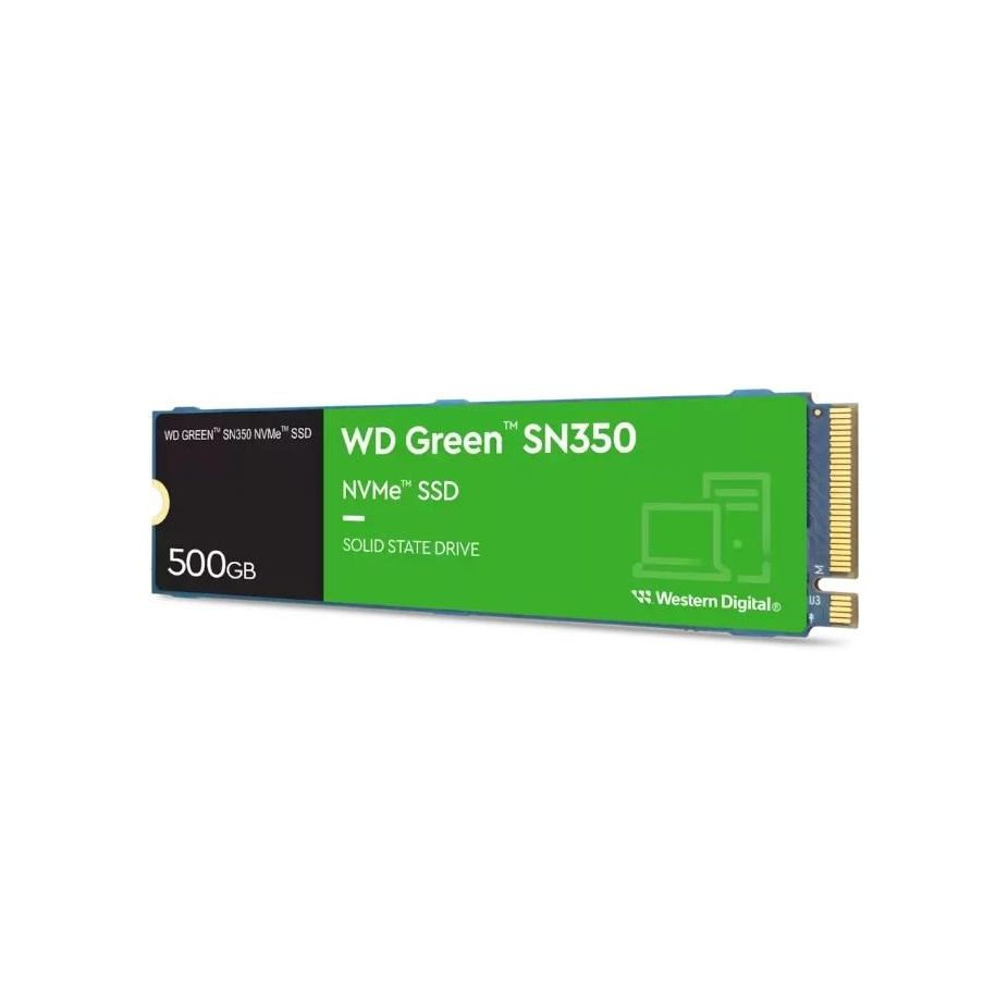 Disque SSD WD Green SN350 WDS500G2G0C 500 Go PCIe NVMe 3.0