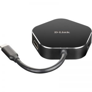 Hub D-Link DUB-M420 USB-C 4 em 1 HDMI/2USB 3.0/USB-C