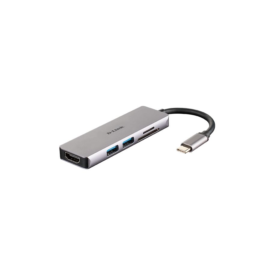 D-Link DUB-M530 Hub HDMI/2USB 3.0/USB-C/SD/MicroSD