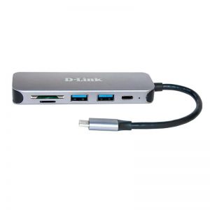 Lecteur de carte hub USB-C 5-en-1 DUB-2325 de D-Link