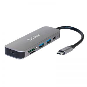 Lecteur de carte hub USB-C 5-en-1 DUB-2325 de D-Link