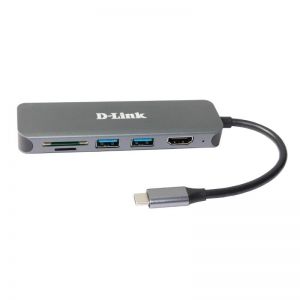 D-Link DUB-2327 Concentrateur USB-C 6-en-1 HDMI/CR/PD