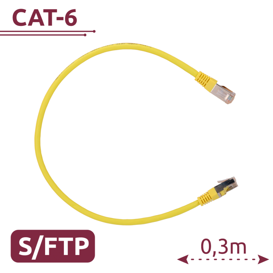 Safire SFTP6A-H-03Y - Cable SFTP, Ethernet, Conectores RJ45, Categoría 6A,…