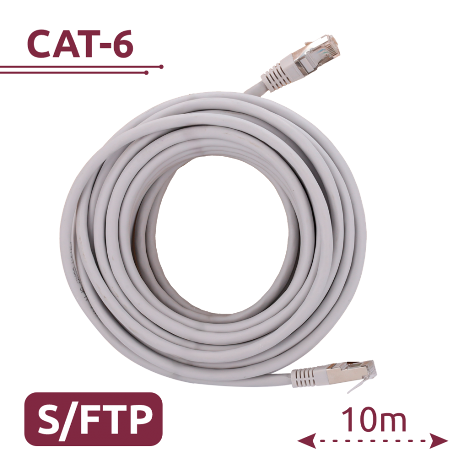 Safire SFTP6A-H-10W - Cable SFTP, Ethernet, Conectores RJ45, Categoría 6A,…