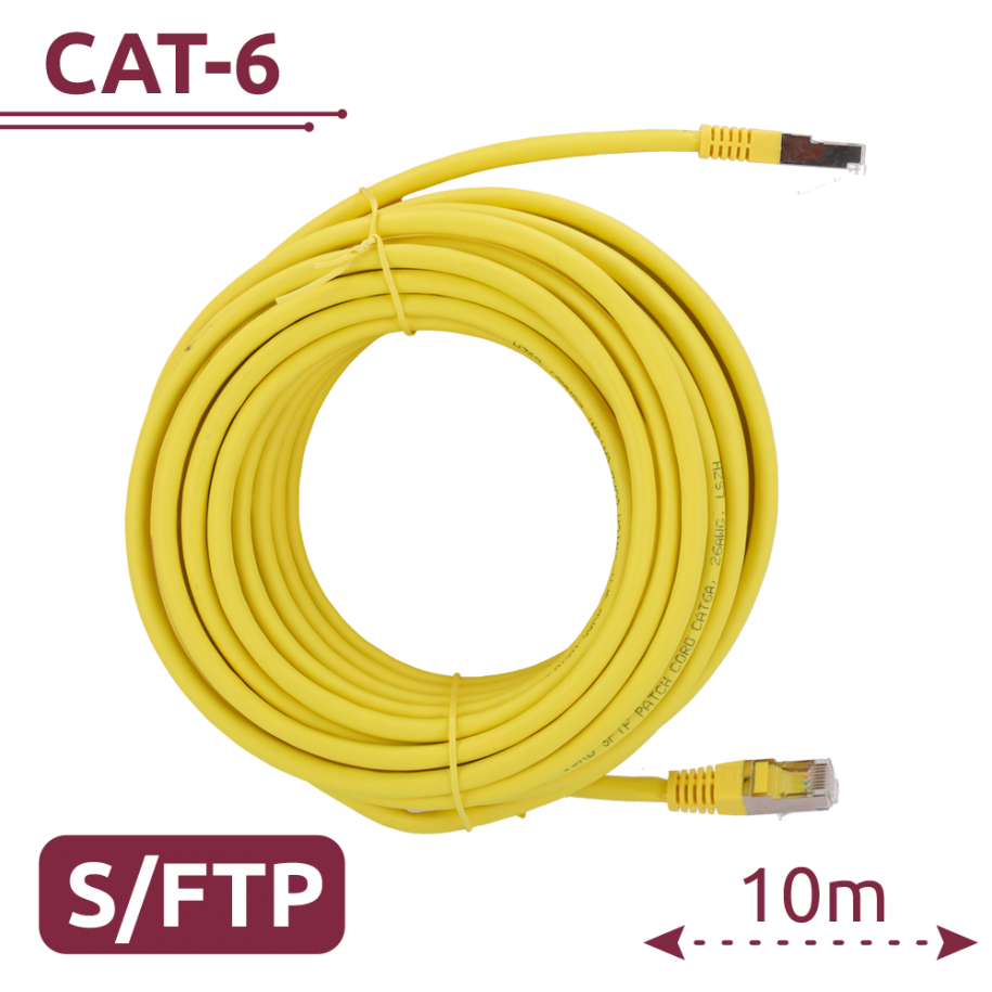 Safire SFTP6A-H-10Y - Cable SFTP, Ethernet, Conectores RJ45, Categoría 6A,…