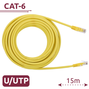 Safire UTP6-H-15Y - Cable UTP, Ethernet, Conectores RJ45, Categoría 6, 15…