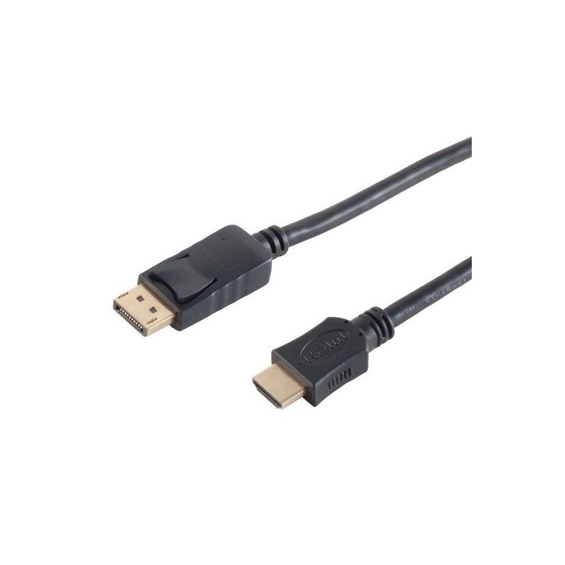Cable Convertidor DisplayPort a HDMI 2m - Conversores DisplayPort