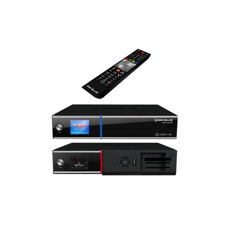 Quick media electronic Sintonizador TDT DVB-T2 Negro